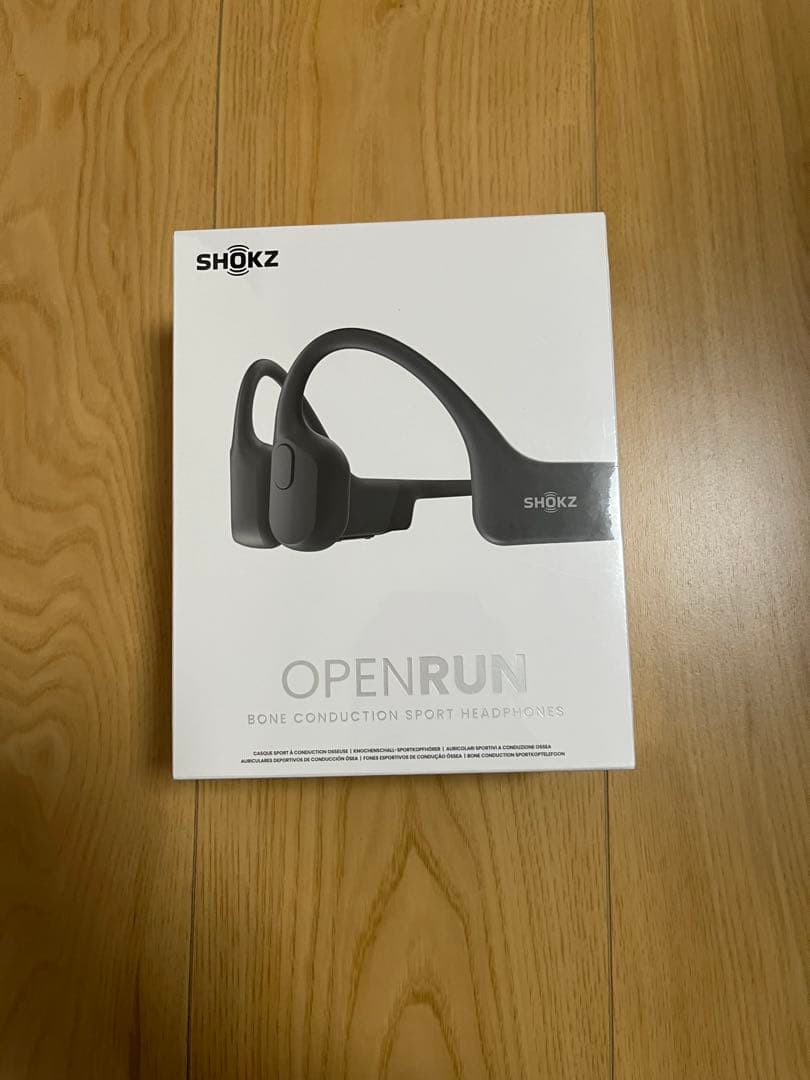 SHOKZ OPENRUN 骨伝導ヘッドフォン ブラック