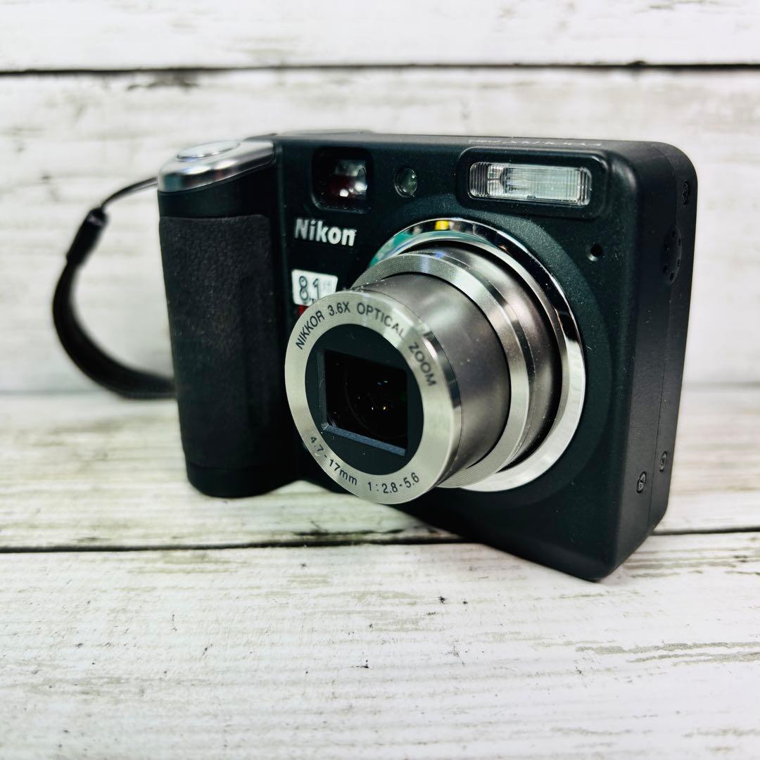 【動作良好】Nikon デジタルカメラCOOLPIX P50 ブラック
