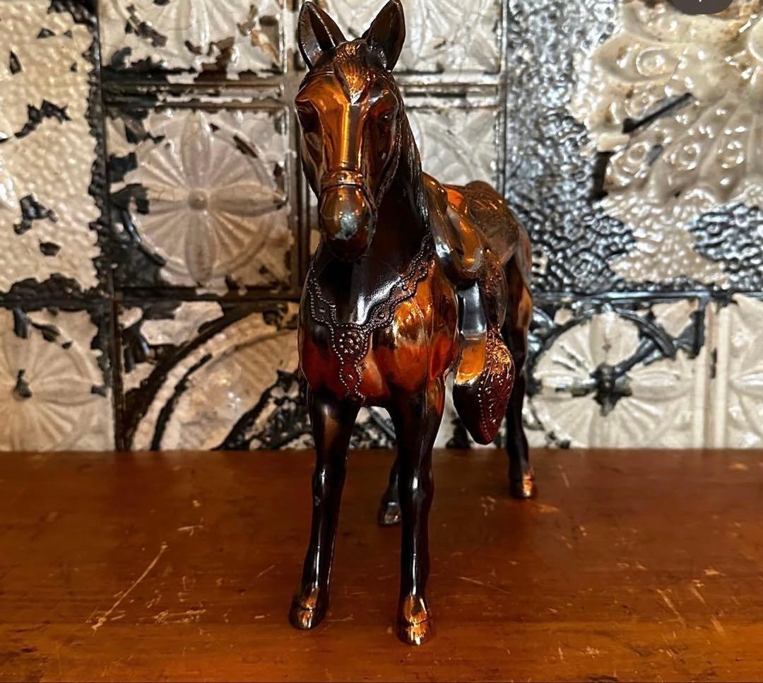 ～1960s 金属製の馬オブジェ