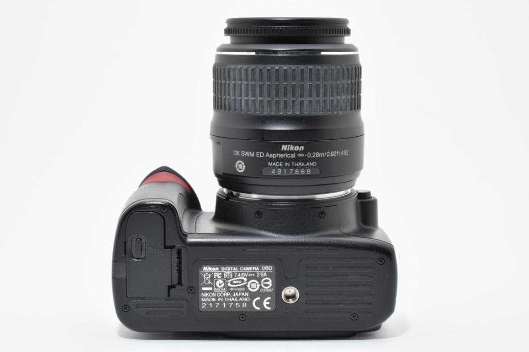 【大人気】 Nikon ニコン D60 レンズセット デジタル一眼カメラ