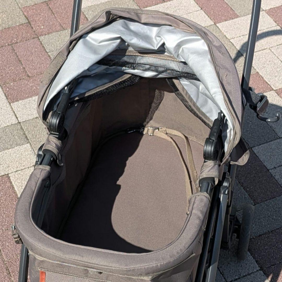 ブラウンペットカート 折りたたみ式 適応体重15kg まで
