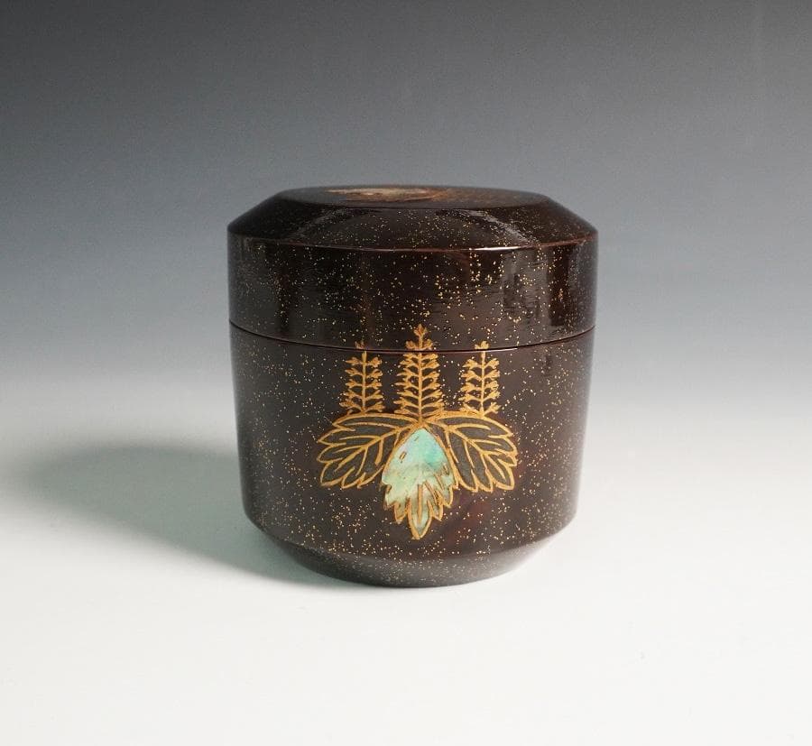 桐蒔絵棗 用心箱 茶道具