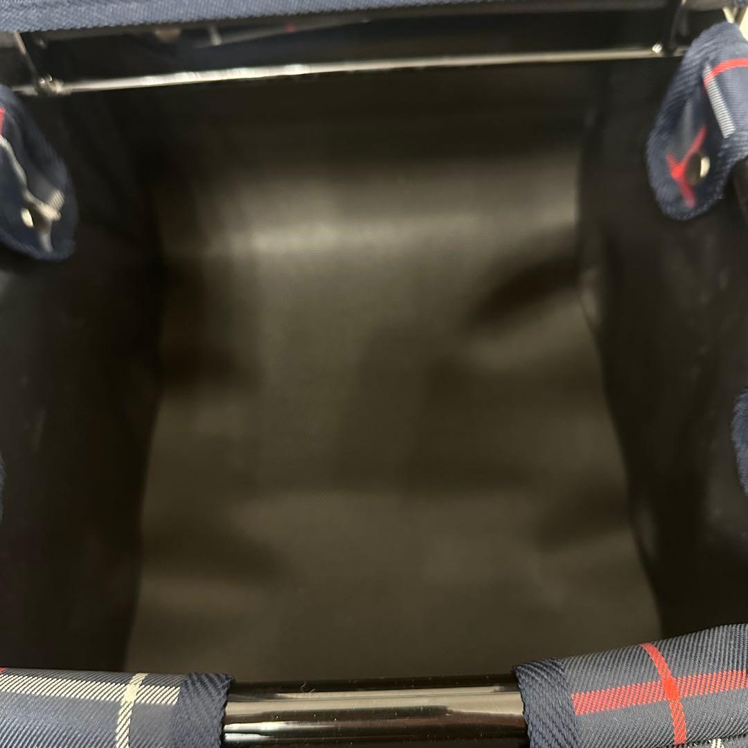 シルバーカー　幸和製作所 TacaoF　ST07 格子紺　手押し車　テイコブ