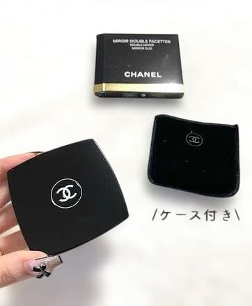 【国内正規品・新品】CHANEL ダブルミラー ・CCマークチャーム・ギフト袋付
