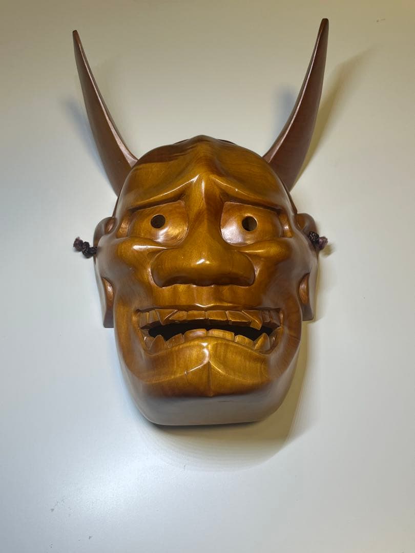 般若 能面 木製