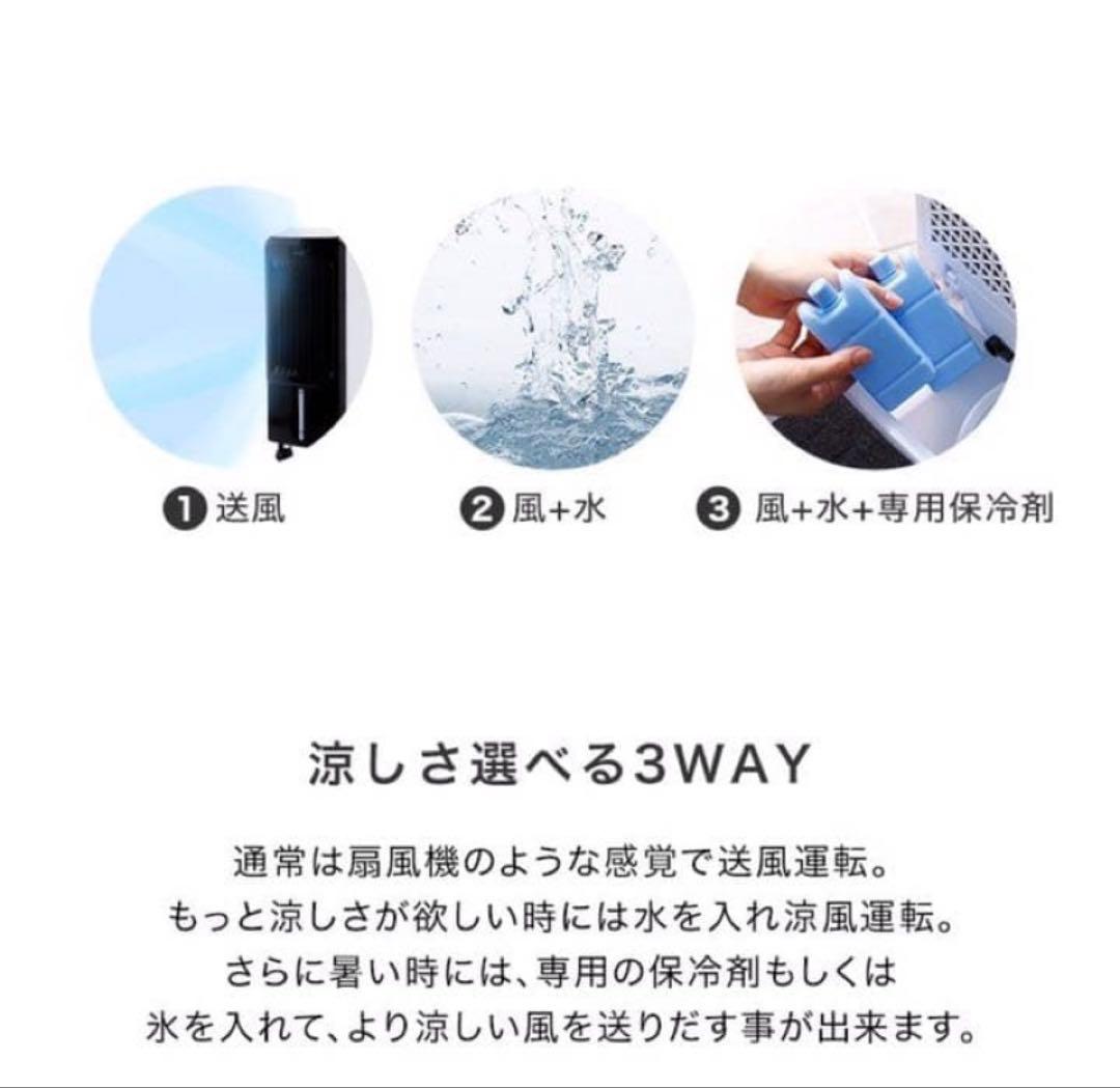 GOLITZ 冷風機 4段階風量調整