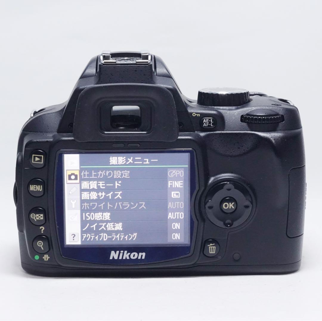 極美品 動作確認済 Nikon D60 ボディ 撮影枚数3418枚