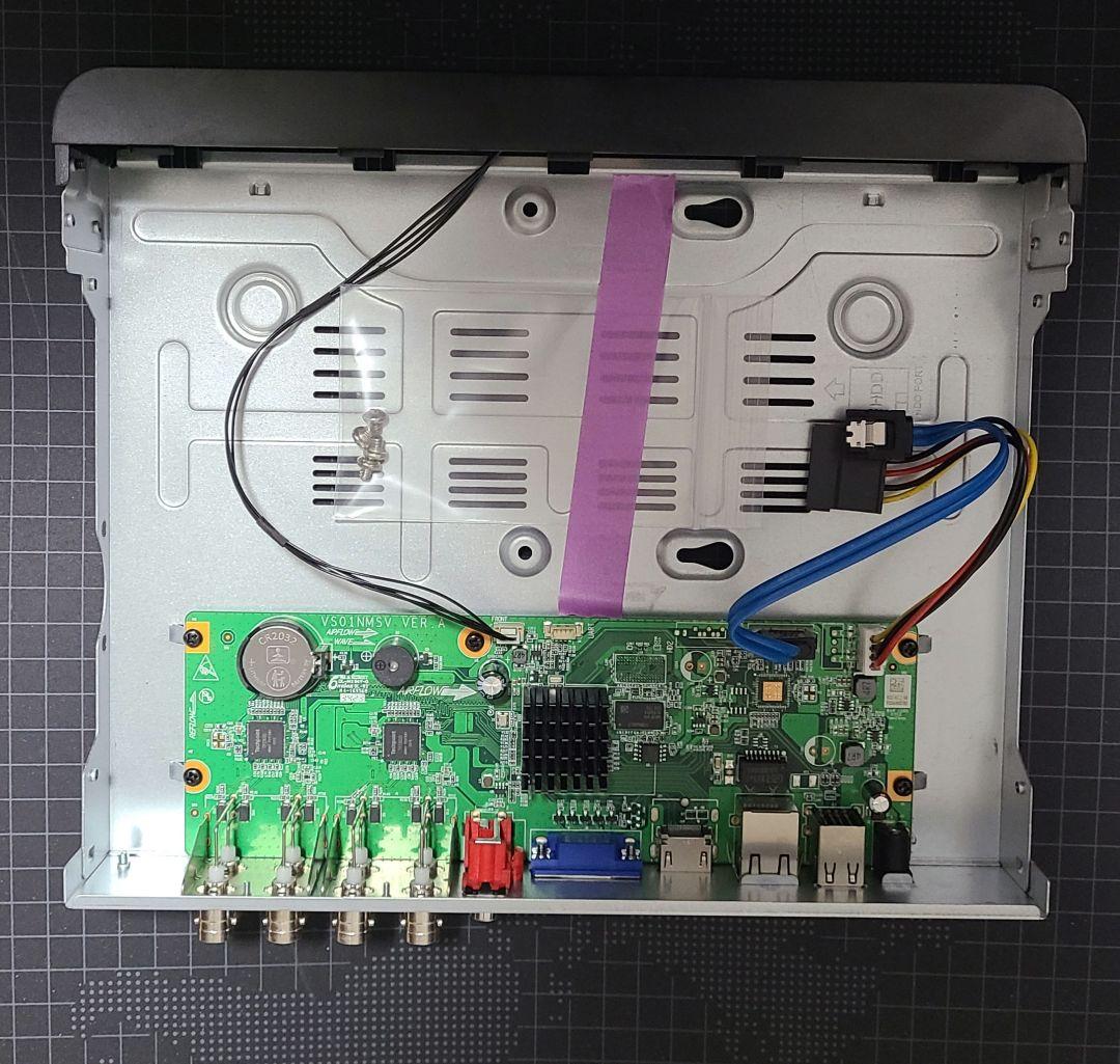 UNV 防犯カメラ レコーダー XVR301-08G3