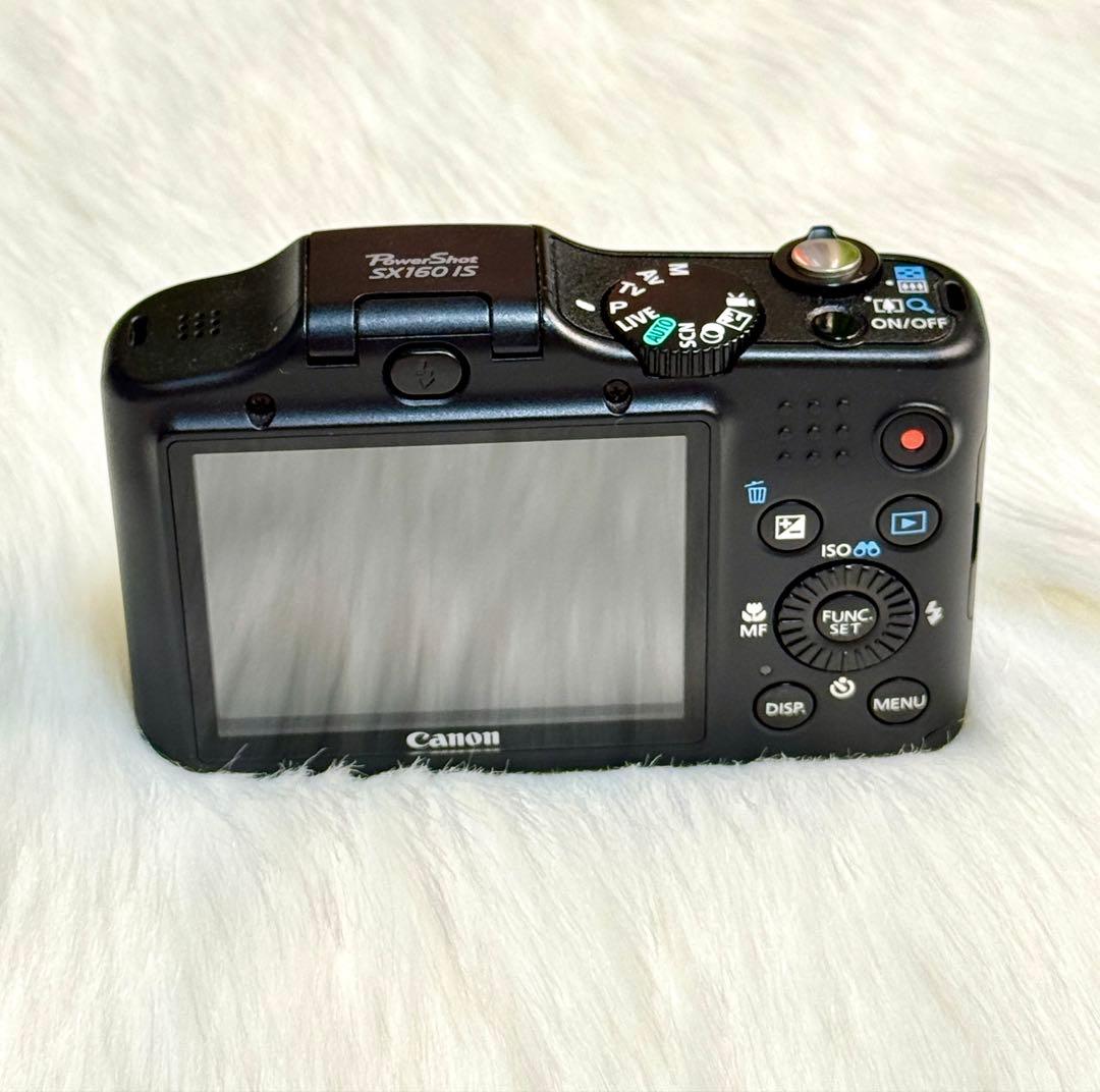 美品 Canon PowerShot SX160 IS デジタルカメラ 単三電池