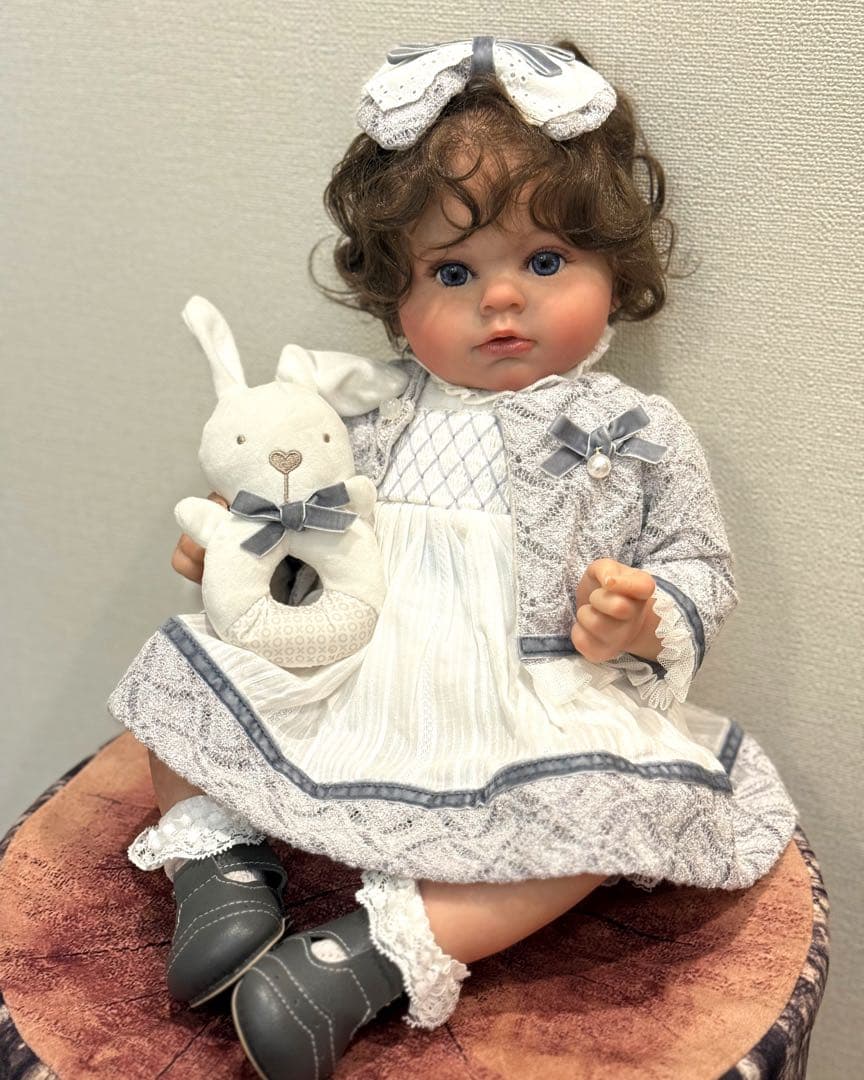 ★新品★リボーンドール お洋服まで素敵なベビーちゃん 50cm