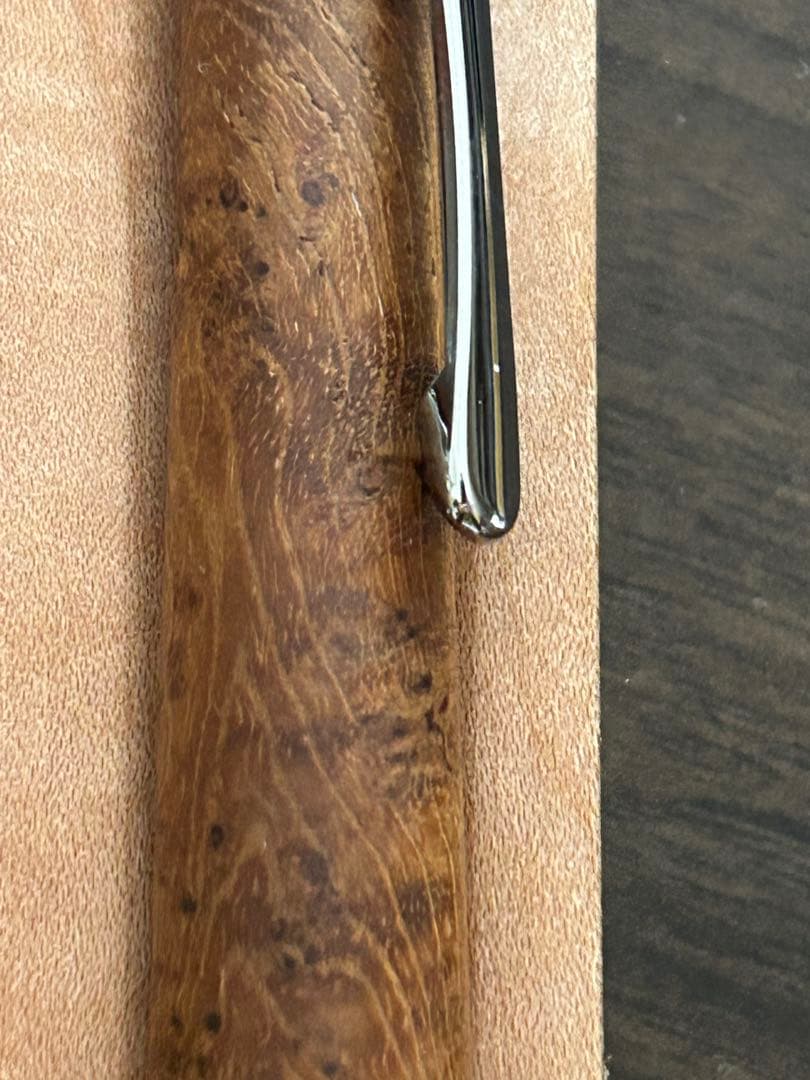 工房楔　チーク瘤杢　ペンシル楔0.5mm 希少瘤杢