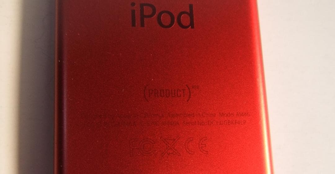 新品バッテリー交換 iPod Nano 16GB (第7世代) プロダクトレッド