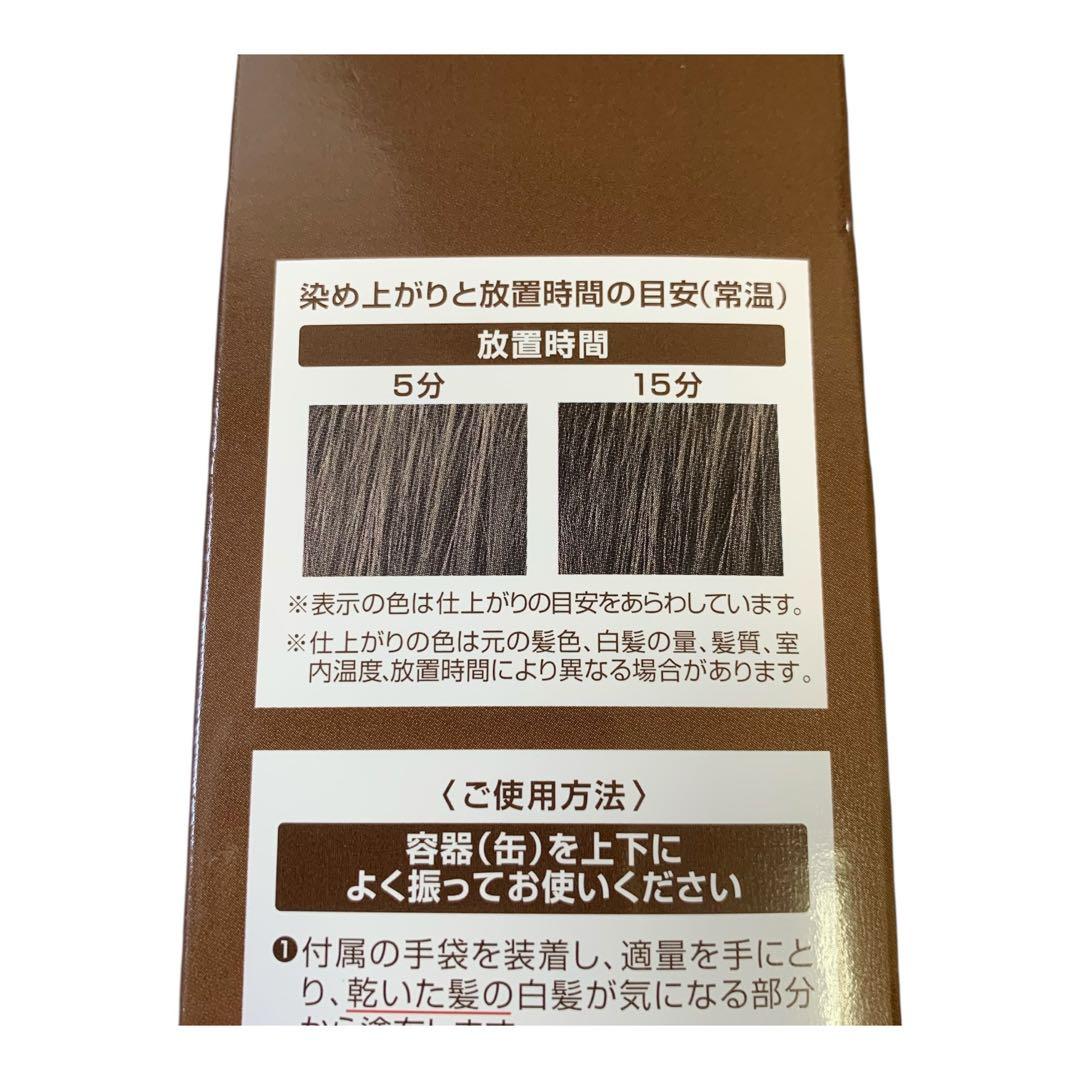 ヘアボーテ　エクラ　ボタニカル　エアカラーフォーム　（ダークブラウン）白髪用