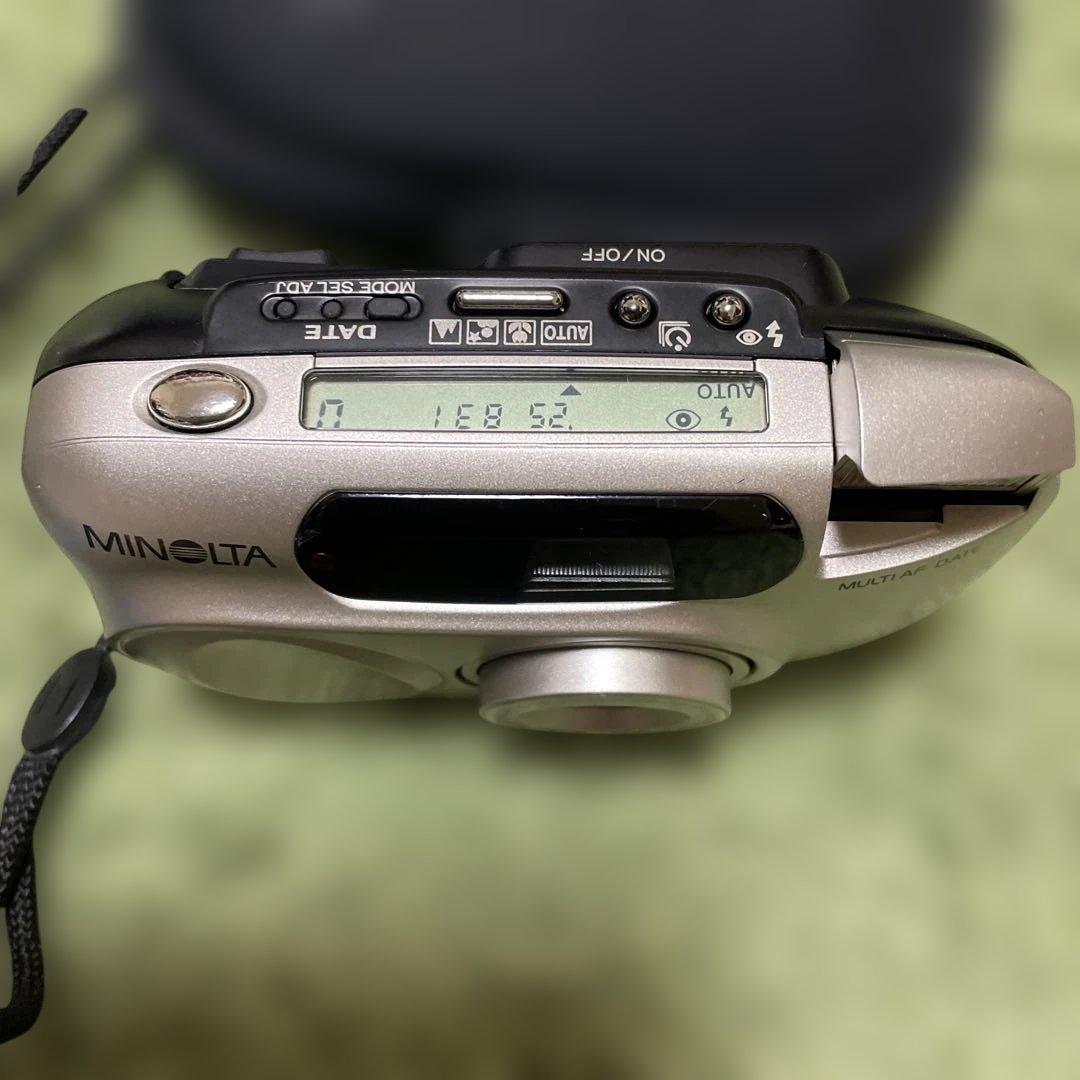 MINOLTA Riva 75W コンパクトフィルムカメラ 完動品