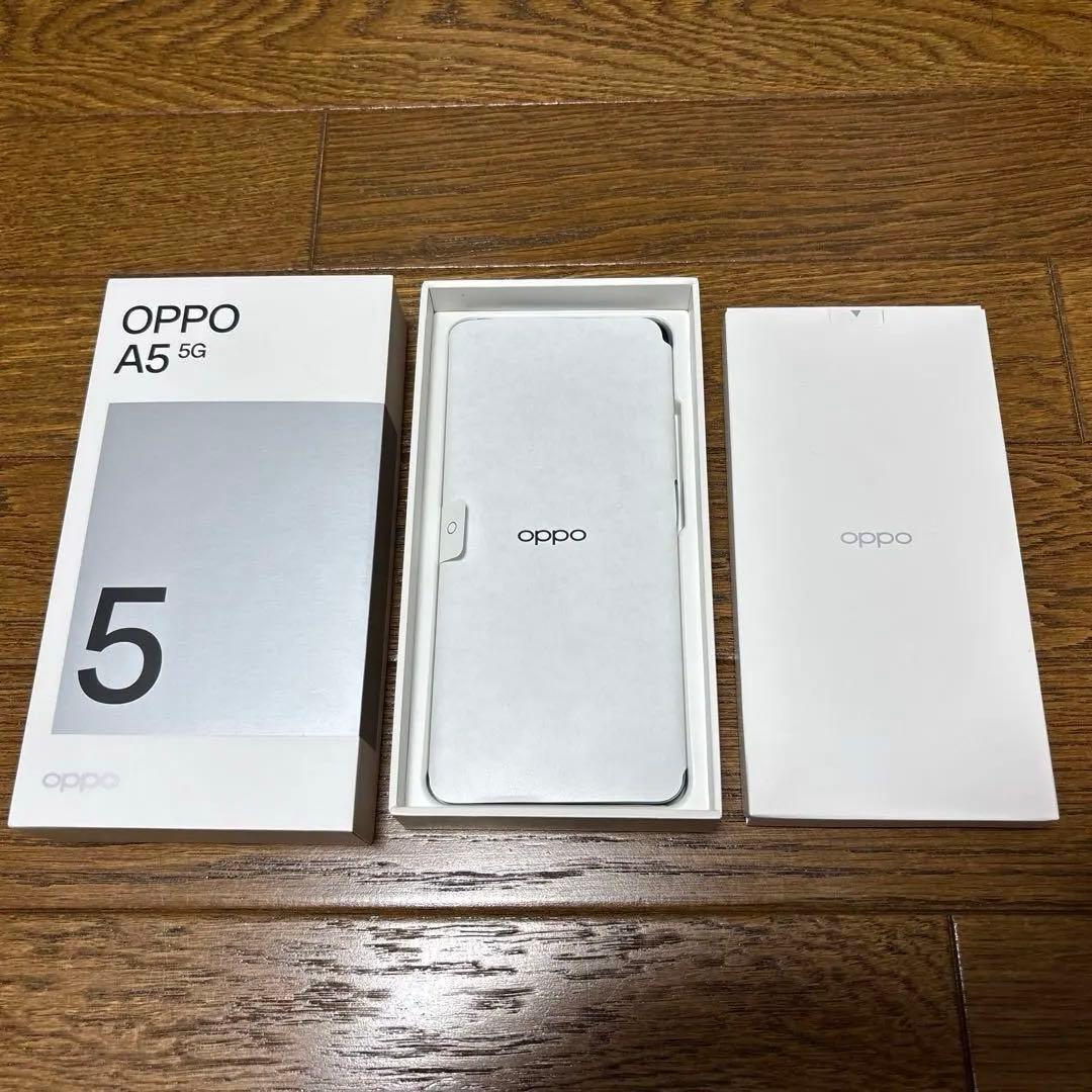 OPPO A5 5G 128GB SIMフリー グリーン