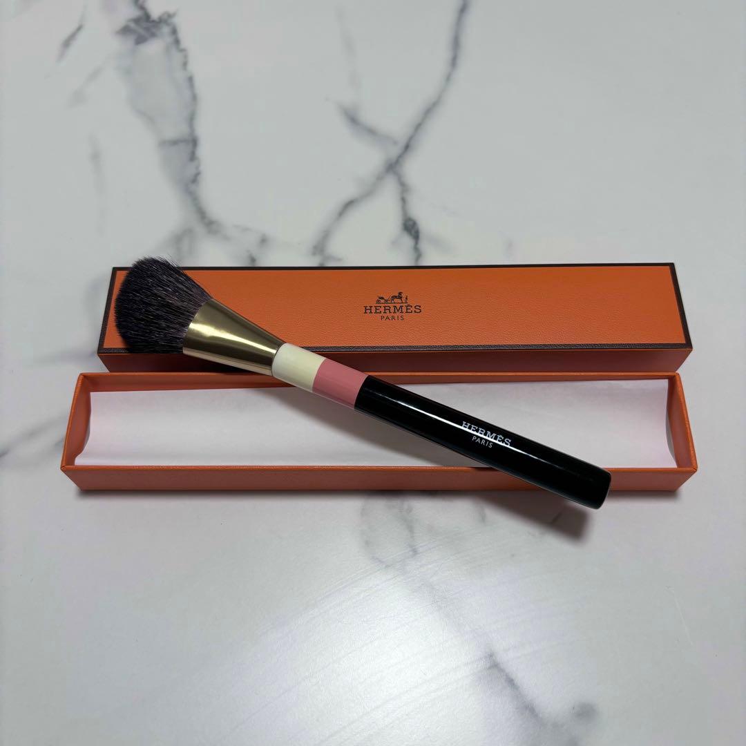 HERMES エルメス メイクブラシ チークブラシ