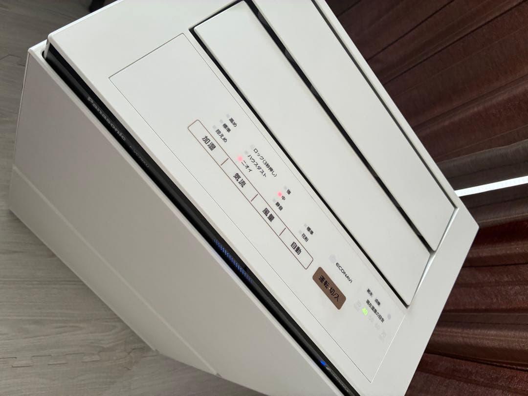 美品　パナソニック　2022年製　加湿空気清浄機　F-VC70XU　ナノイーＸ