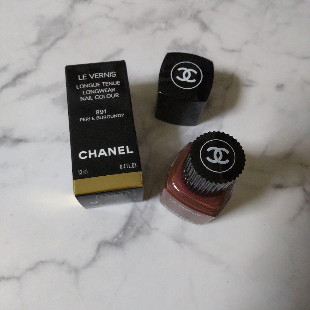 【生産終了】CHANEL ヴェルニロングトゥニュ★891 ペルルバーガンディ