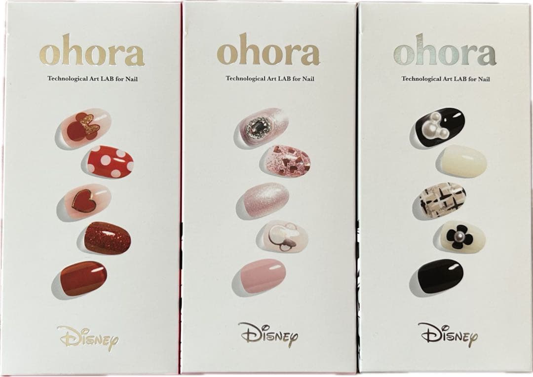 Ohora ディズニー　ミニーちゃん　3箱セット　ohora