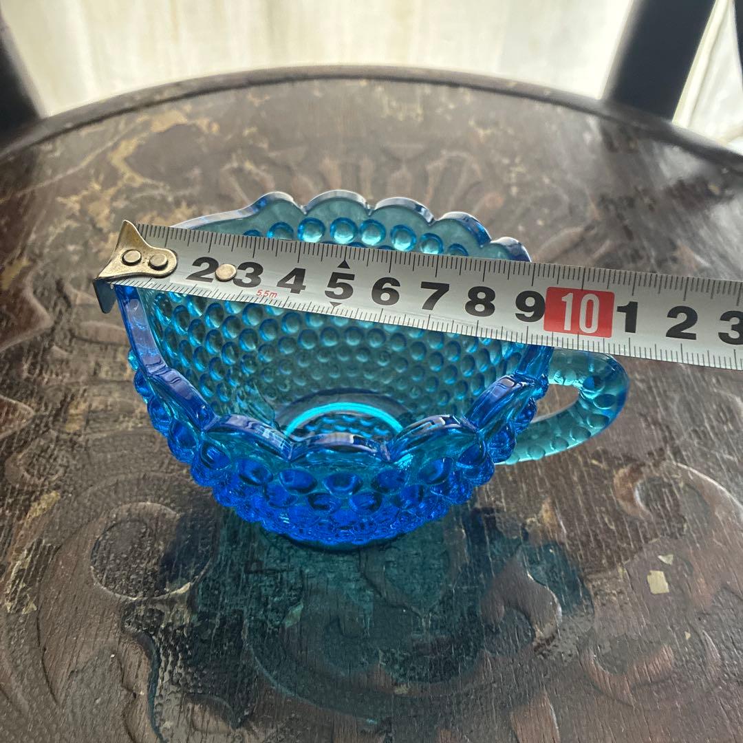 アメリカビンテージKanawha glass companyシュガー&クリーマー