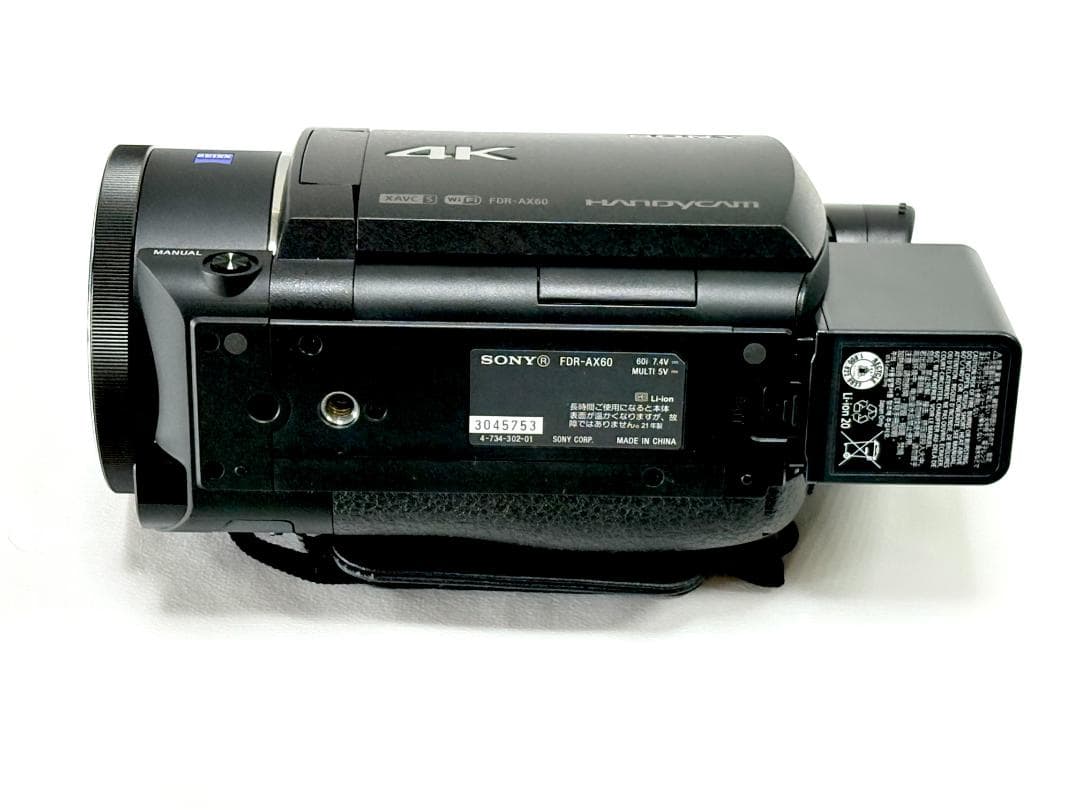 【美品 元箱付き】 ソニー SONY FDR-AX60 4K