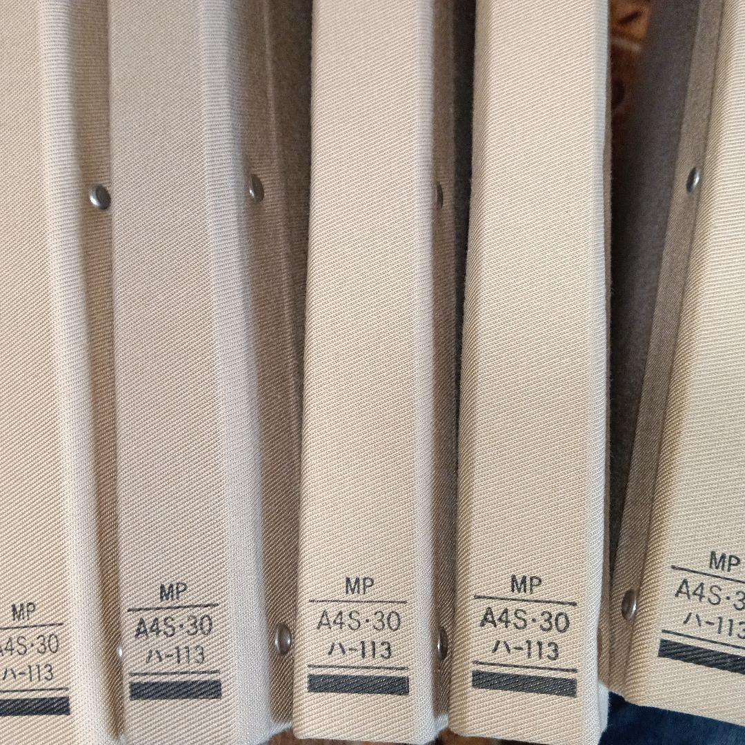 KOKUYO BINDER 布貼り A4S 30 ハ-113 10冊セット