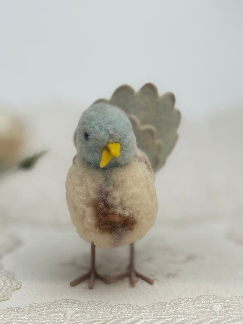 シュタイフ★Woolen Pigeon 6㎝★ぽんぽんピジョン/鳩/ハト
