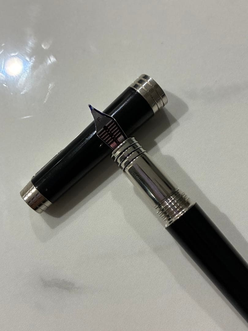 美品★Parker PREMIER K18 750万年筆★ラックブラックST F