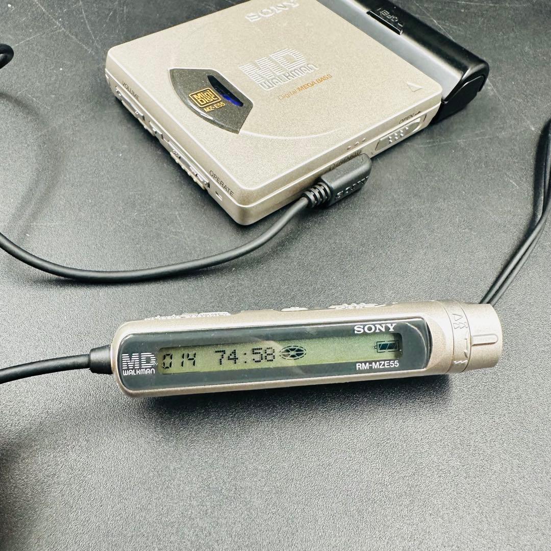 SONY MDウォークマン MZ-E55