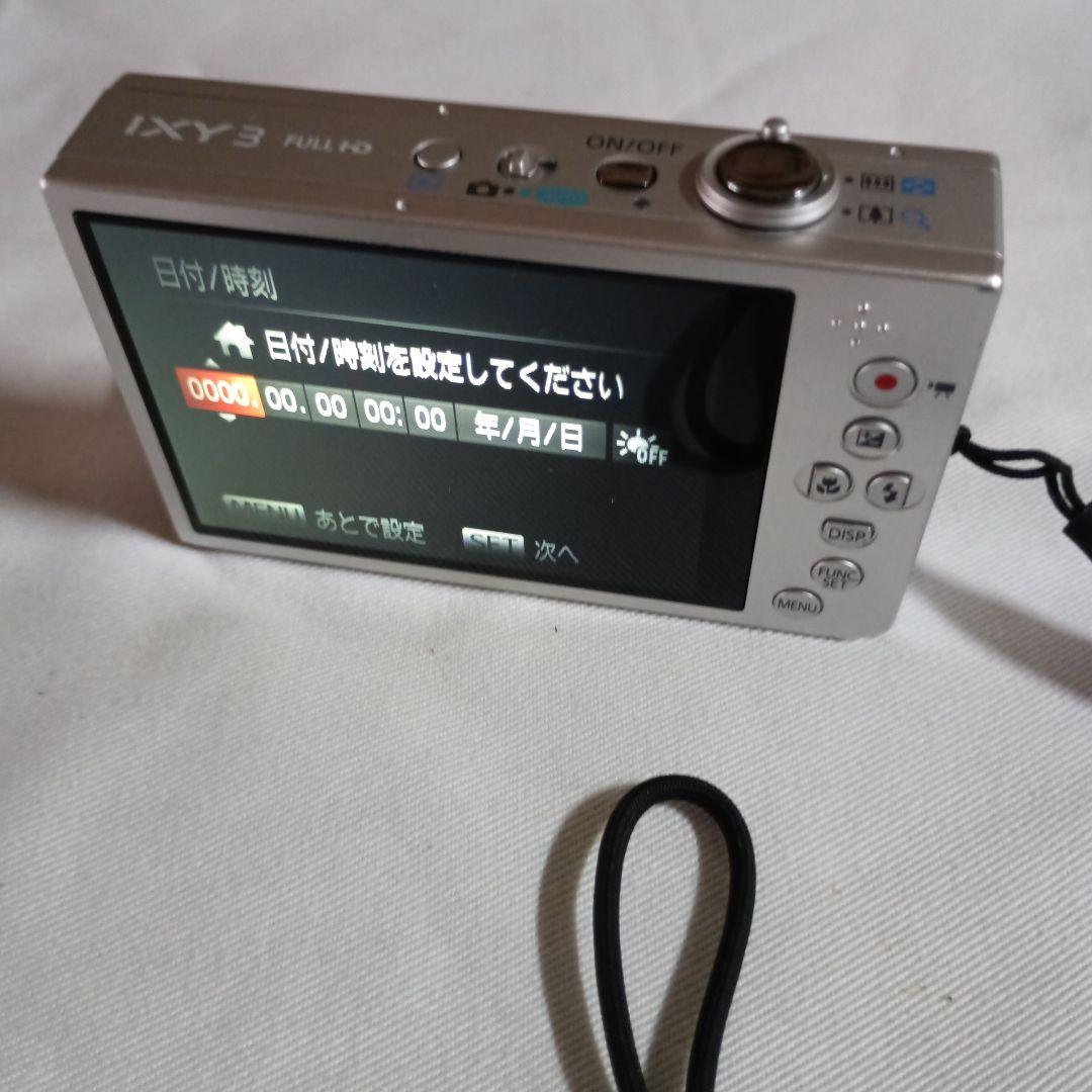 Canon IXY 3 カメラユーザーガイド