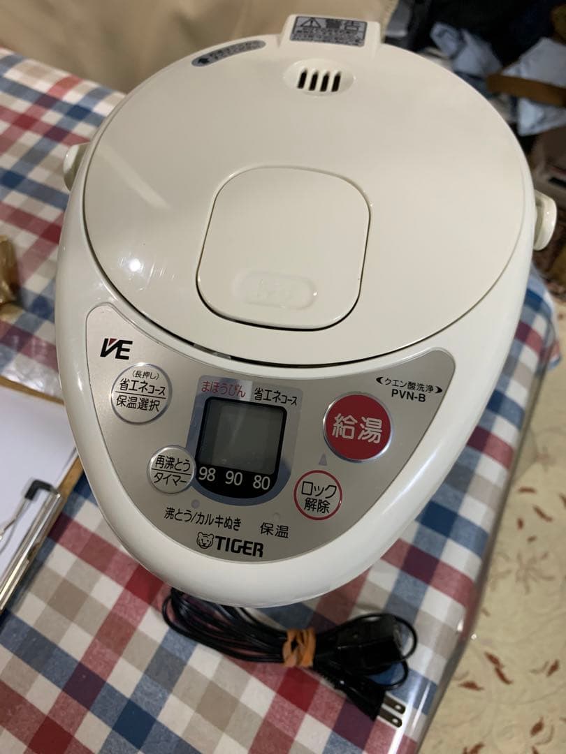 タイガーVE電気まほうびん　とく子さん　PVN-B300