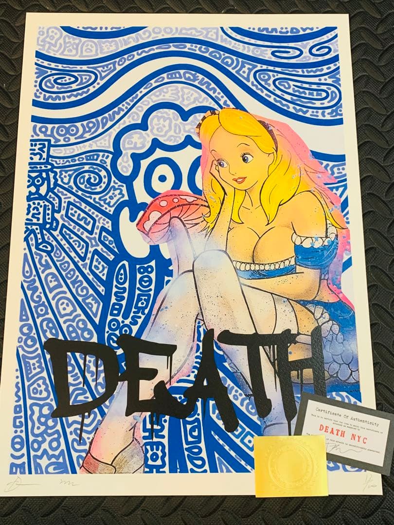 ラスト1 世界限定100！正規品DEATH NYC ポップアート