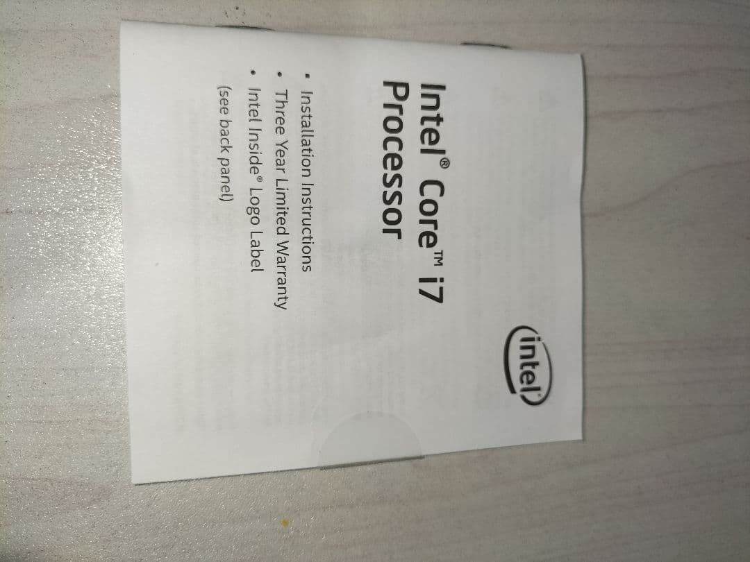 CPU Intel Core i7-7700 CPU LGA1151