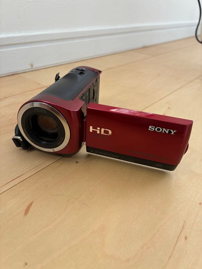 SONY HD ビデオカメラ HDR-CX120レッド