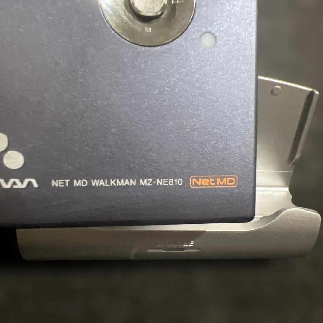 SONY NETMD WALKMAN MZ-NE810 MDウォークマン