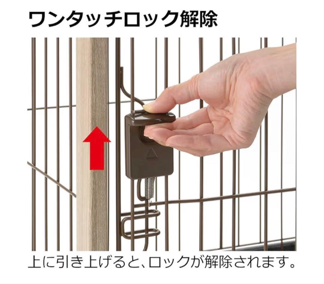 ブランド リッチェル(Richell)犬用ケージ未使用品・未開封・新品8キロ以下