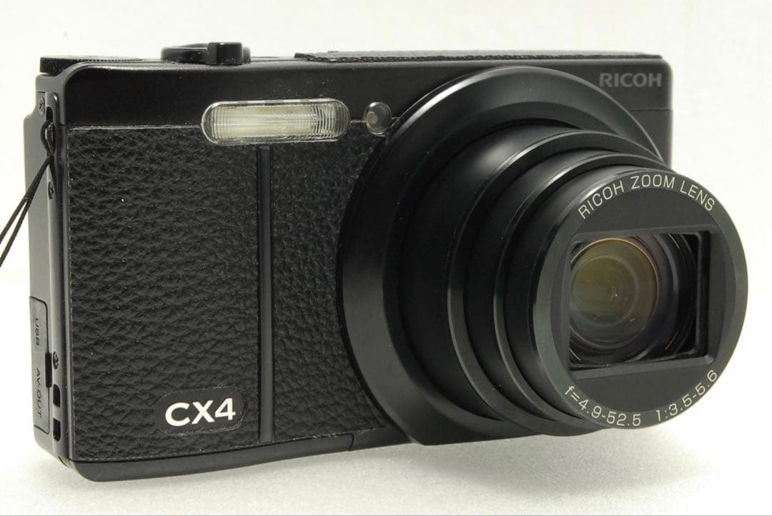 RICOH CX4 ❤️スマホ転送 ブラック 動作確認済 リコー カメラ