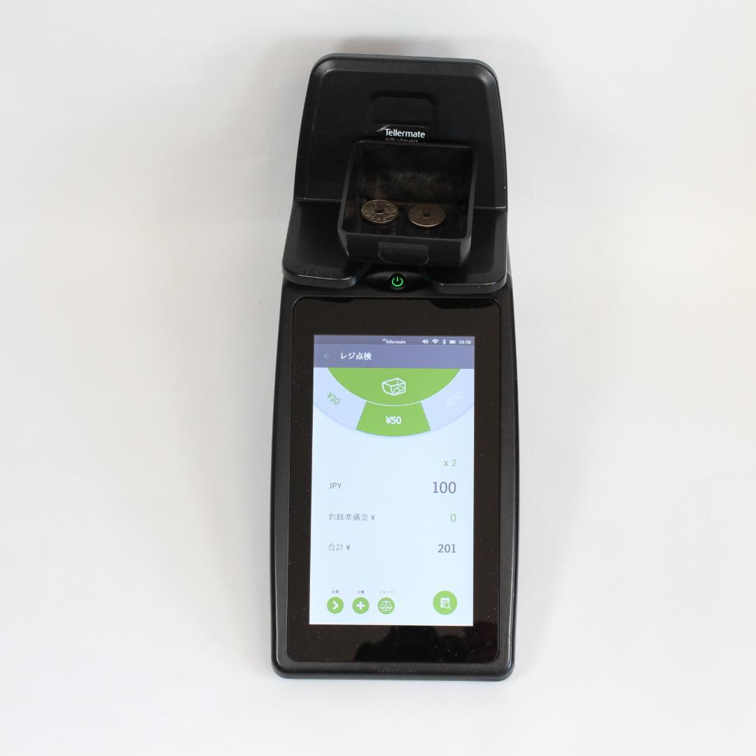 中古　テラーメイト　現金カウンター　紙幣/硬貨対応 　Touch 7500GEN