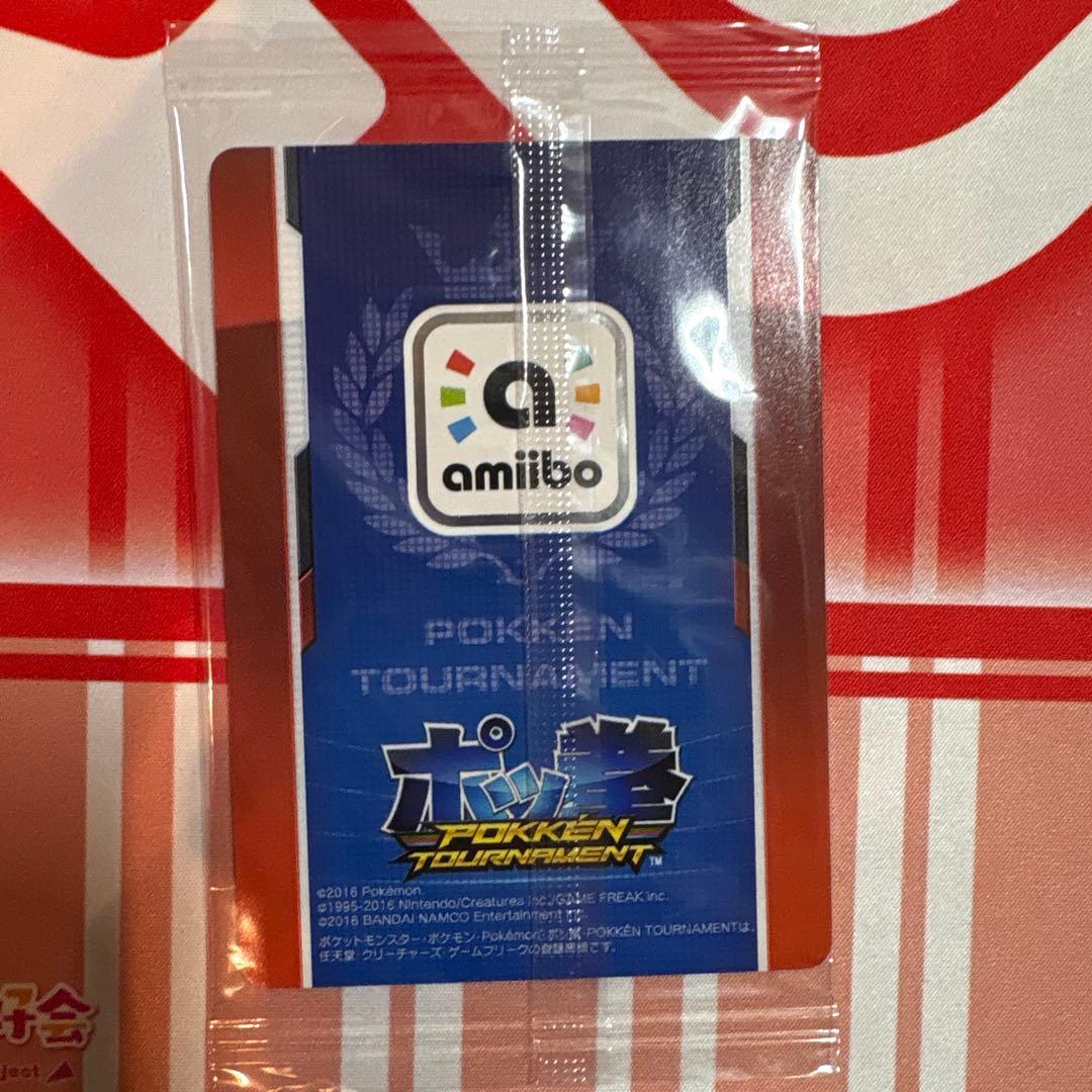 「未開封」　ダークミュウツー　ポッ拳　amiibo トレーディングカード