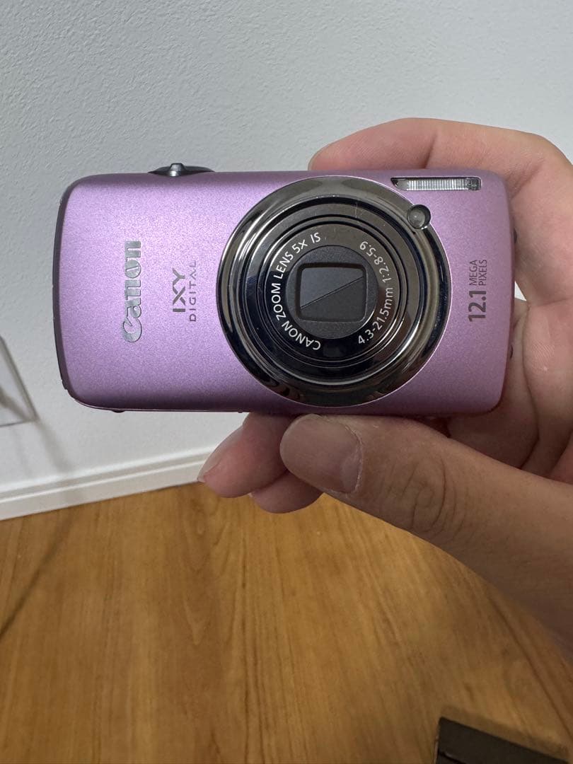 美品　Canon IXY 930 IS パープル　箱有り