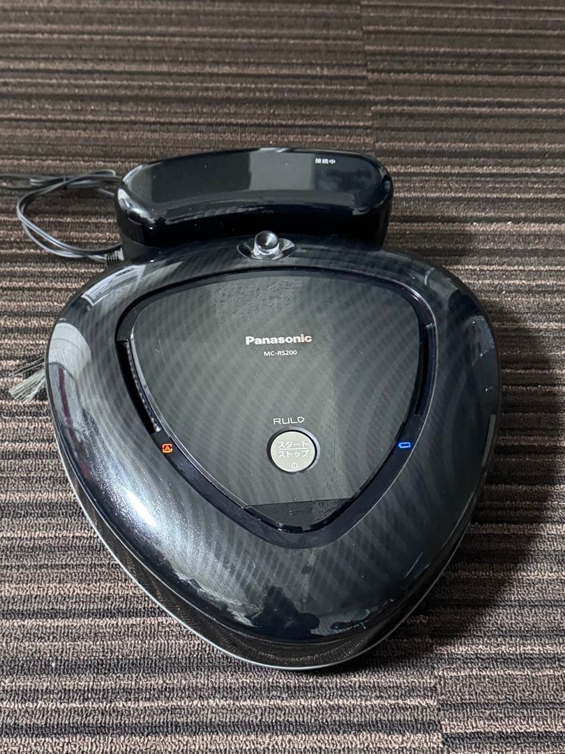 Panasonic ロボット掃除機 RULO ブラックMC-RS200-K