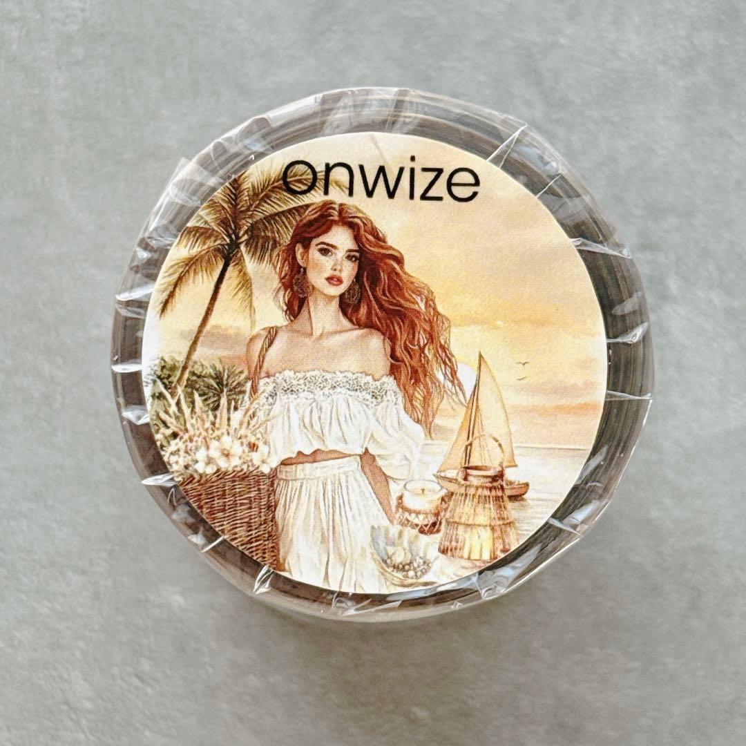 ⭐️SALE⭐️onwize 海外マスキングテープ　マステ 【2496】
