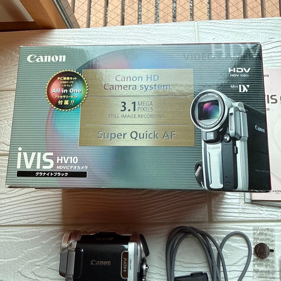 Canon iVIS HV10 ビデオカメラ 本体