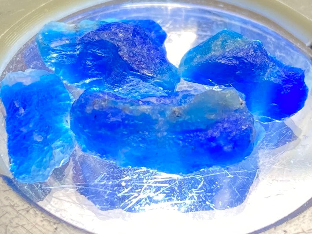 ハユーン　クリスタル　アウイン　アウイナイト　7ct コバルトブルー
