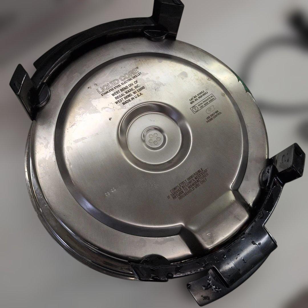 WEST BEND LIQUID COREリキッドコア 電気スキレット 中古品