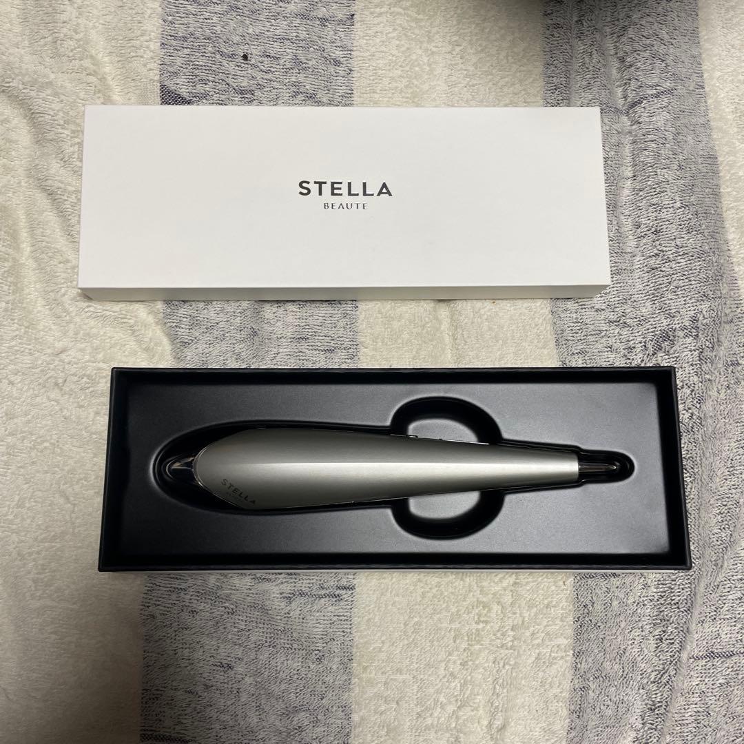 STELLA BEAUTE 美顔器 シルバー 充電ケーブル付き