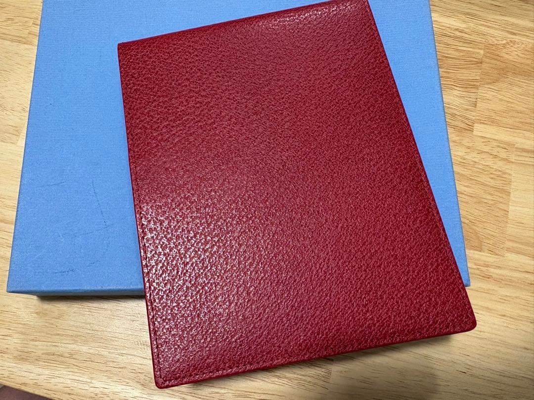 未使用 スマイソン Smythson ジョッター レッド Premier 廃盤品