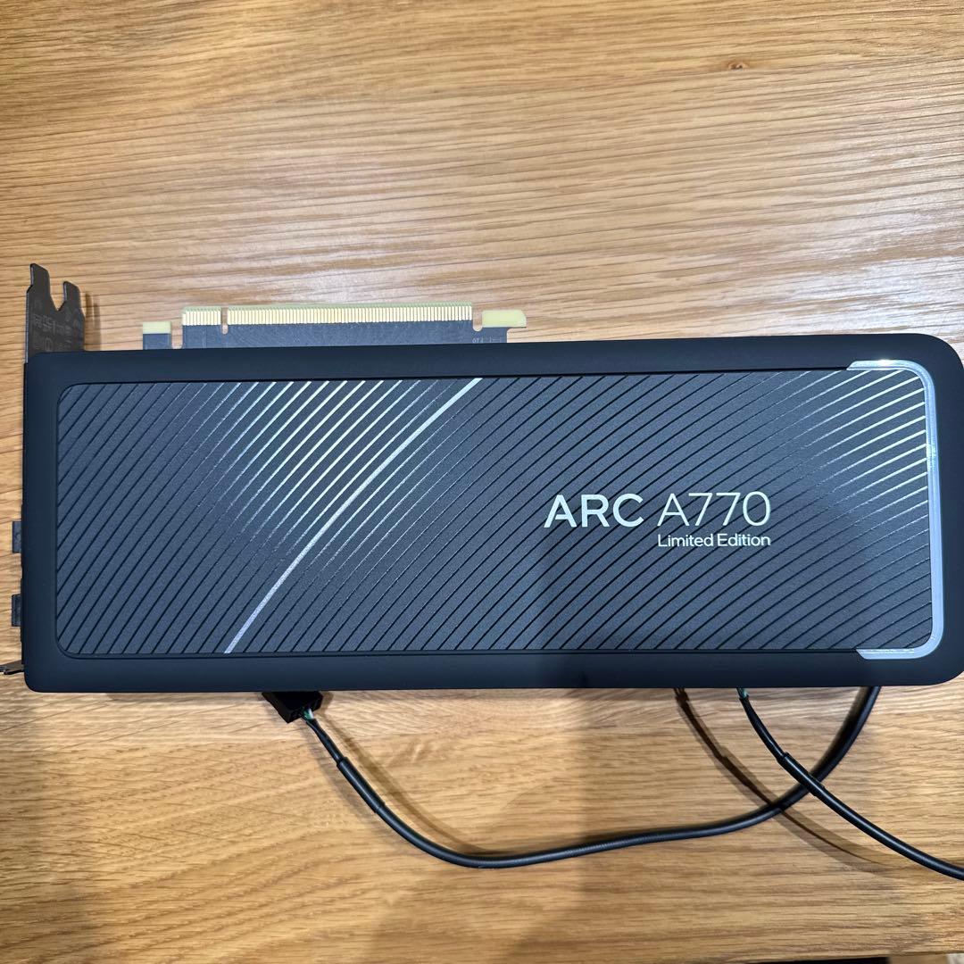 グラフィックボード・グラボ・ビデオカード intel ARC A770 Limited Edition