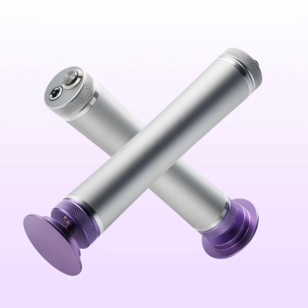 【BAREN】ペディパーフェクト 電動足角質除去器 パープルエディション