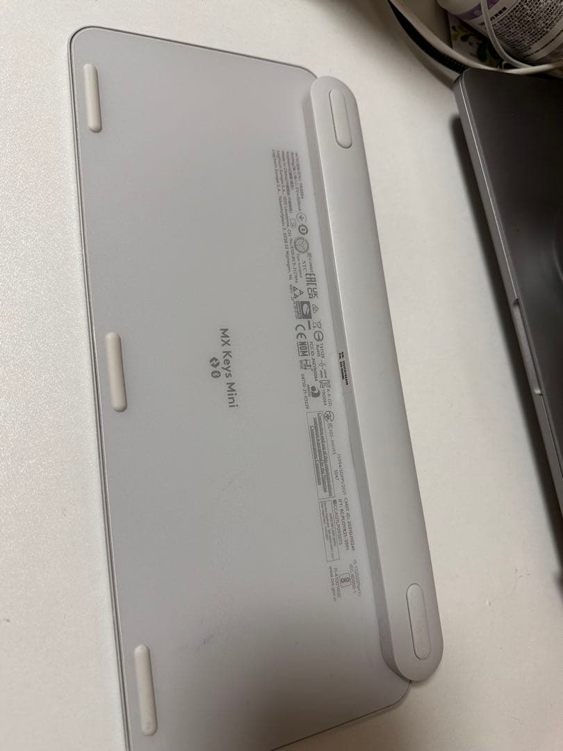 【動作確認済】ロジクール MX KEYS mini ペイルグレー